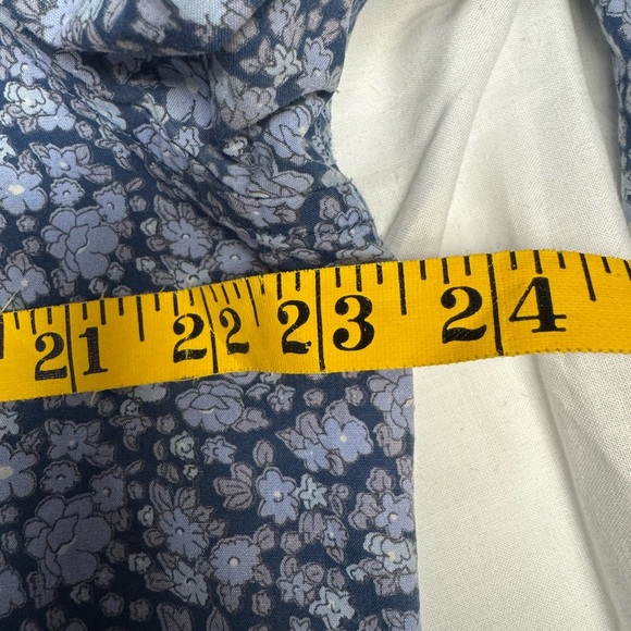 Rolling Stones RIFF Blue Floral button up shirt - Picture 9 of 9